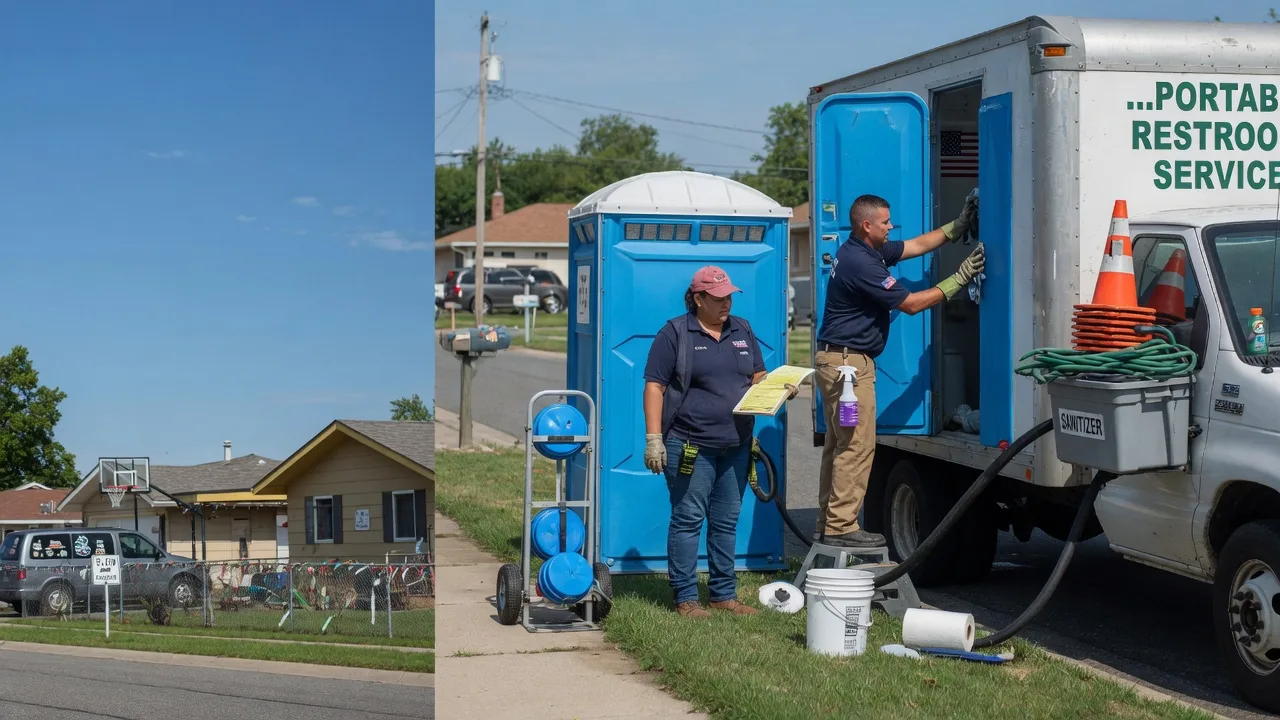 Portable Toilet Rental in Hardin, MO near me